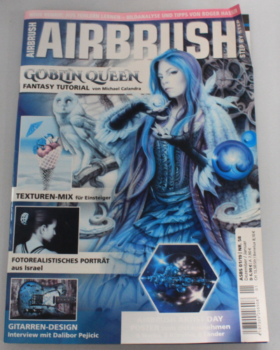 Airbrush step by step 01/19  Dezember/Januar 2019